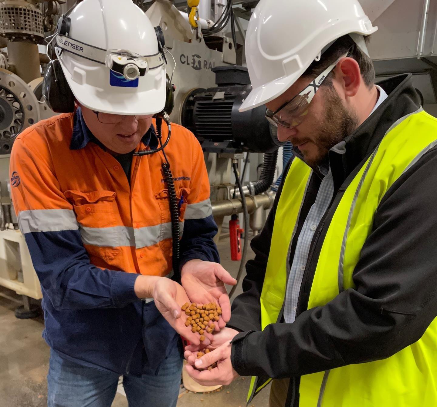 Powered by partnership hand feed